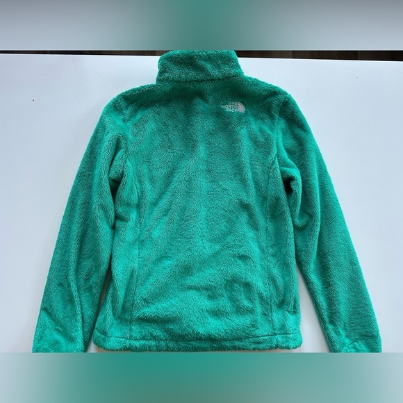 Vintage 90s Y2K The North Face Osito Bright Green Fleece Zip Up Jacket - Picture 5 of 8